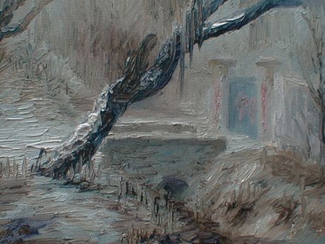 宋庄雪景