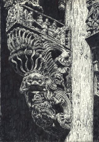古建牛腿8#