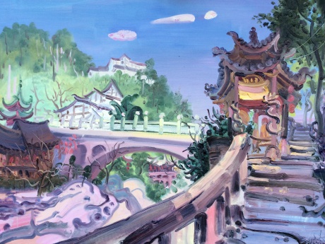 中山古镇写生1