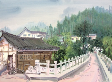 中山古镇写生3