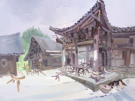 黔江写生-天子殿1