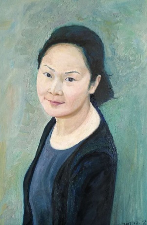 她
