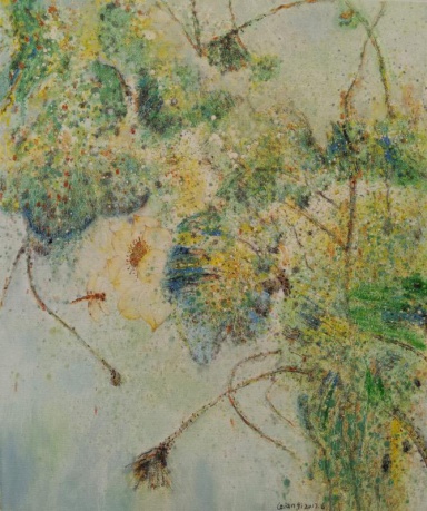 钱琪作品《六月花开》
