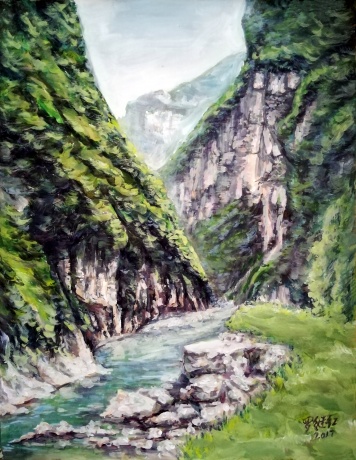 巴山峡谷