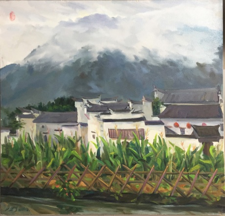 屏山写生