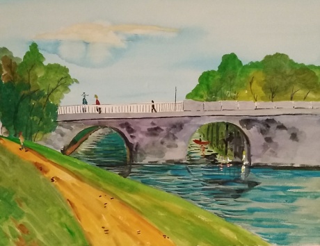 赛纳河古桥