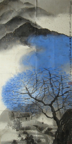 刘阳湘西山水画