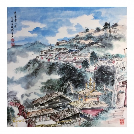 达摩寺小景