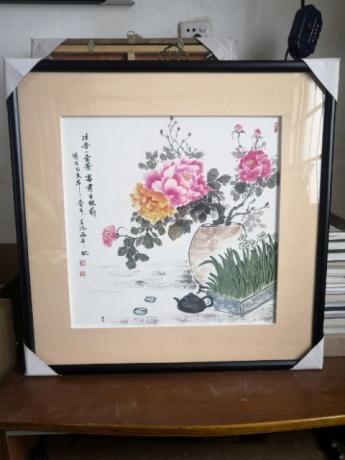 国画牡丹