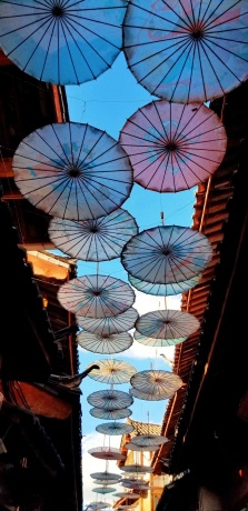 丽江油纸伞