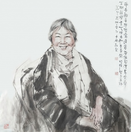清风——文友母亲肖像