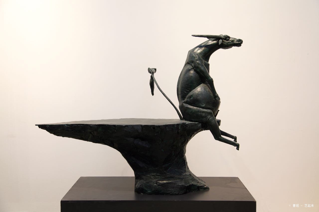 执念,曹旭 2015年玻璃钢雕塑 衍艺圈 topart.