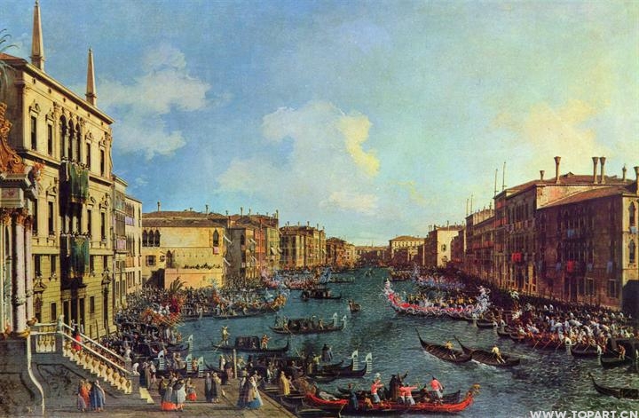 画家 bernardo bellotto 贝尔纳多·贝洛托,他的城市风景画精细精准到