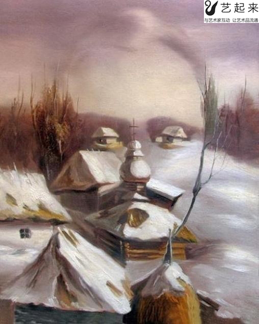 乌克兰艺术家oleg shuplyak的一系列视错觉画作品